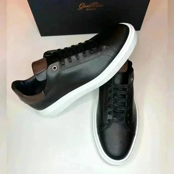 Good Man Brand Classic Legend London Sneakers Black / Dark Vachetta - Picture 2 of 12